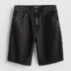 Avslappnade jeansshorts