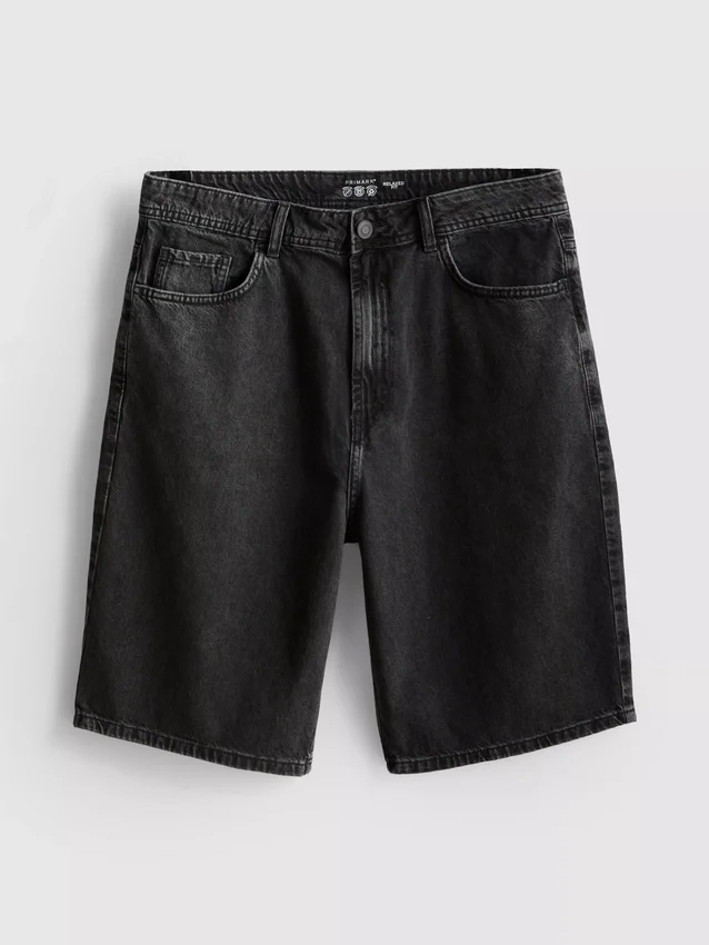 Avslappnade jeansshorts