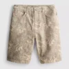 Avslappnade jeansshorts