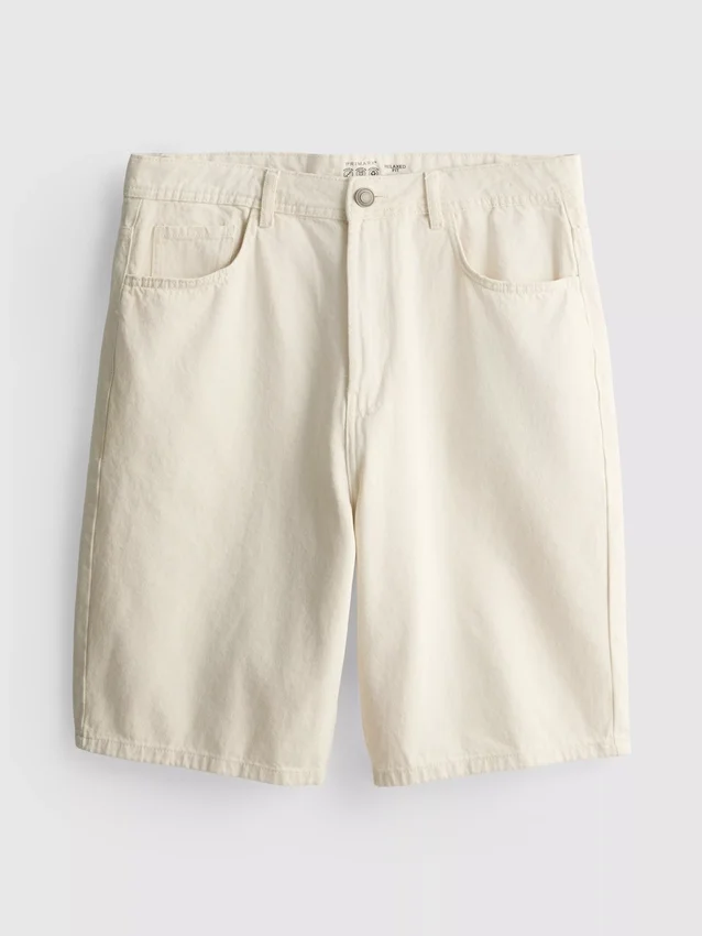 Avslappnade jeansshorts