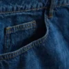 Avslappnade jeansshorts