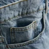 Avslappnade jeansshorts