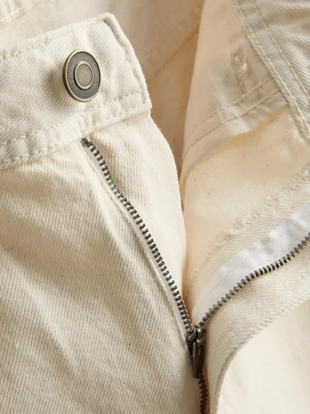 Avslappnade jeansshorts