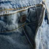 Avslappnade jeansshorts
