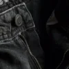 Avslappnade jeansshorts