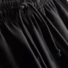 Avslappnade shorts i bomull med dragsko