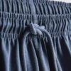 Avslappnade shorts i bomull med dragsko