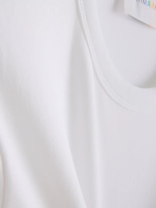 Baby-T-shirt med stolthetshjärta i bomullsrik blandning