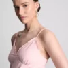 Babydoll-linne med V-ringning