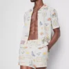 Badshorts med motiv