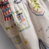 Badshorts med motiv