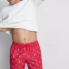 Badshorts med segelbåtsmotiv