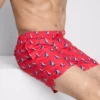 Badshorts med segelbåtsmotiv