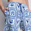 Badshorts med textur som liknar medelhavskakel