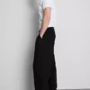 Baggy-chinos med medelhög midja