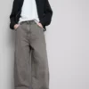 Baggy-jeans med medelhög midja