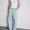 Baggy-jeans med medelhög midja