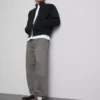 Baggy-jeans med medelhög midja