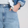 Baggy-jeans med medelhög midja