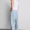 Baggy-jeans med medelhög midja