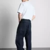 Baggy-jeans med medelhög midja