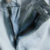 Baggy-jeans med medelhög midja