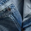 Baggy-jeans med medelhög midja