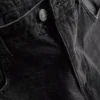 Baggy-jeansshorts med medelhög midja