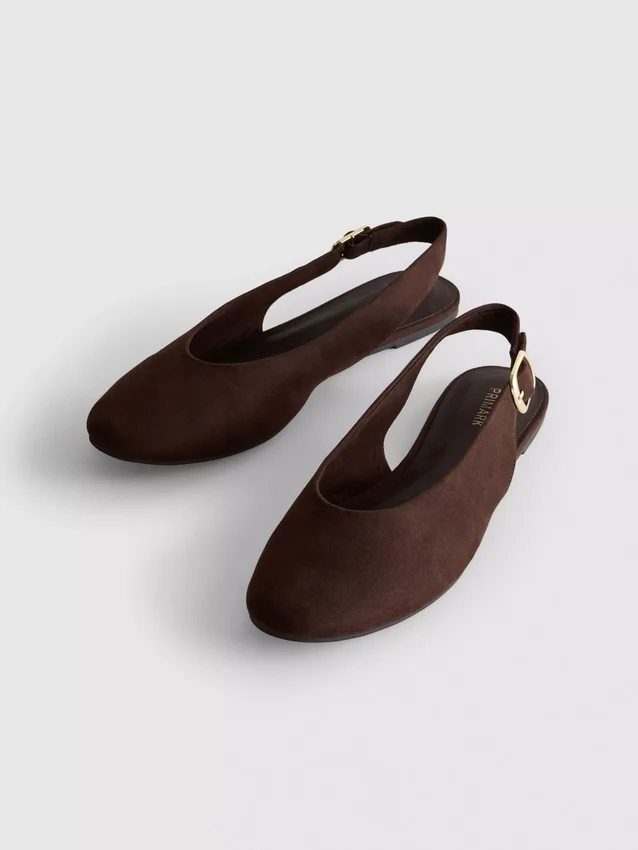 Balettskor med hälrem