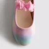 Ballerinaskor med fjärilsapplikation