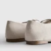 Ballerinaskor med rosettdetalj