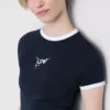 Barn-T-shirt i bomull med tryck