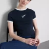 Barn-T-shirt i bomull med tryck