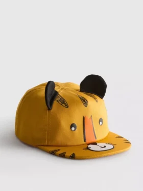 Baseballkeps med tigermönster