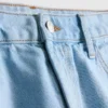 Bermudashorts i bomullsdenim