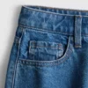 Bermudashorts i bomullsdenim