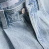 Bermudashorts i bomullsdenim