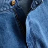 Bermudashorts i bomullsdenim