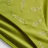 Bikinibottnar med broderade knytband på sidorna