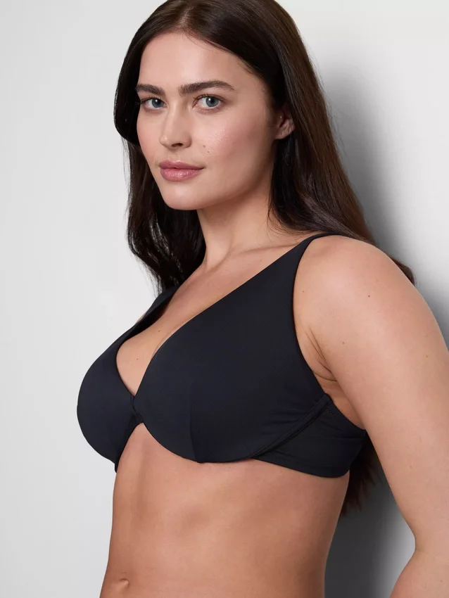 Bikinitopp med bygel för fylligare byst