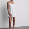 Blommig bomulls-dobby-chemise