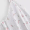Blommig bomulls-dobby-chemise