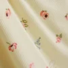 Blommig ribbad pyjamasar-cami
