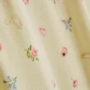 Blommiga pyjamasbyxor med ribbad midja