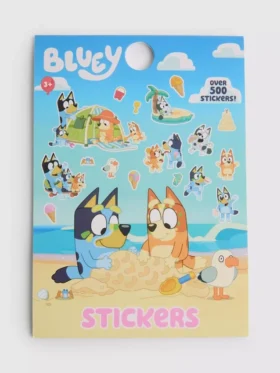 Bluey-klistermärkesbok