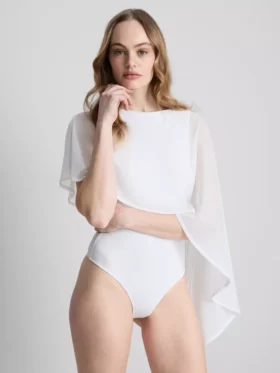 Body med cape-överdel