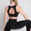 Bodysculpt-crop-top med funktionsmaterial