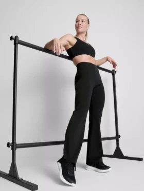 Bodysculpt högmidjade utsvängda leggings