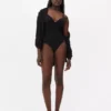 Bodysuit med kupad string