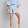 Bomullsrika, avslappnade NYC-shorts